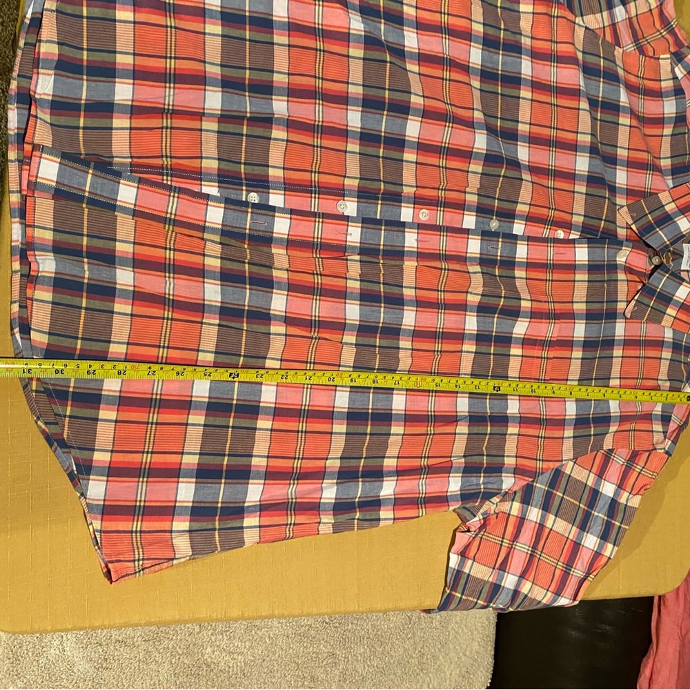 Brooks Brothers Regent plaid shirt size XXL - Picture 7 of 12